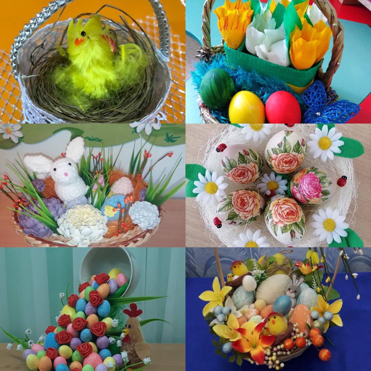 Во всех детских садах Усть-Донецкого района прошла выставка «Светлый праздник Пасха»