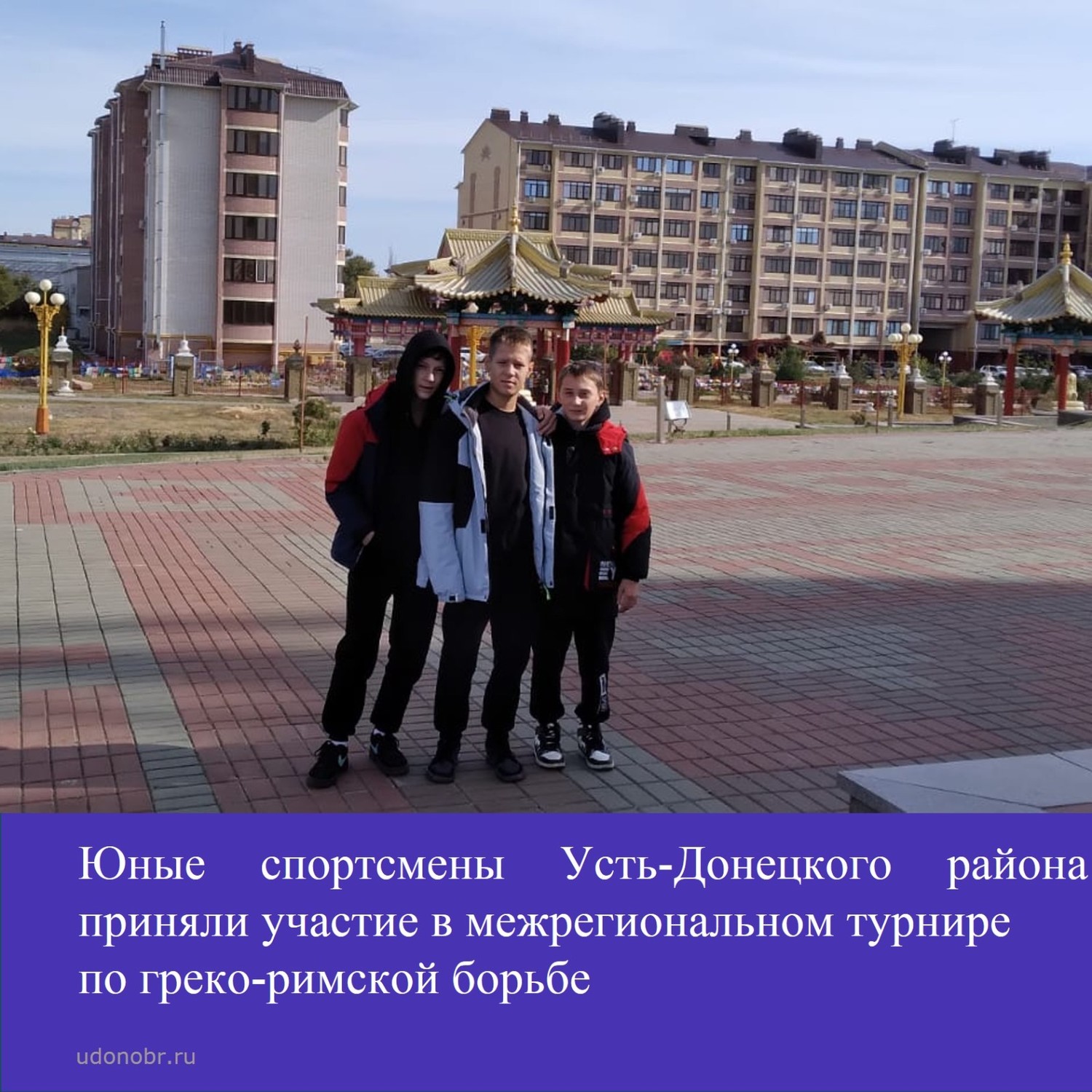 Юные спортсмены Усть-Донецкого района приняли участие в межрегиональном турнире по греко-римской борьбе
