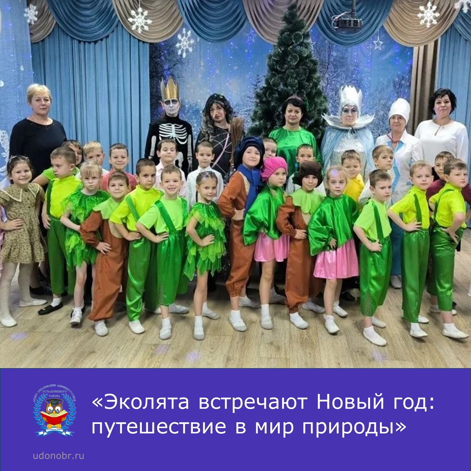 «Эколята встречают Новый год: путешествие в мир природы»