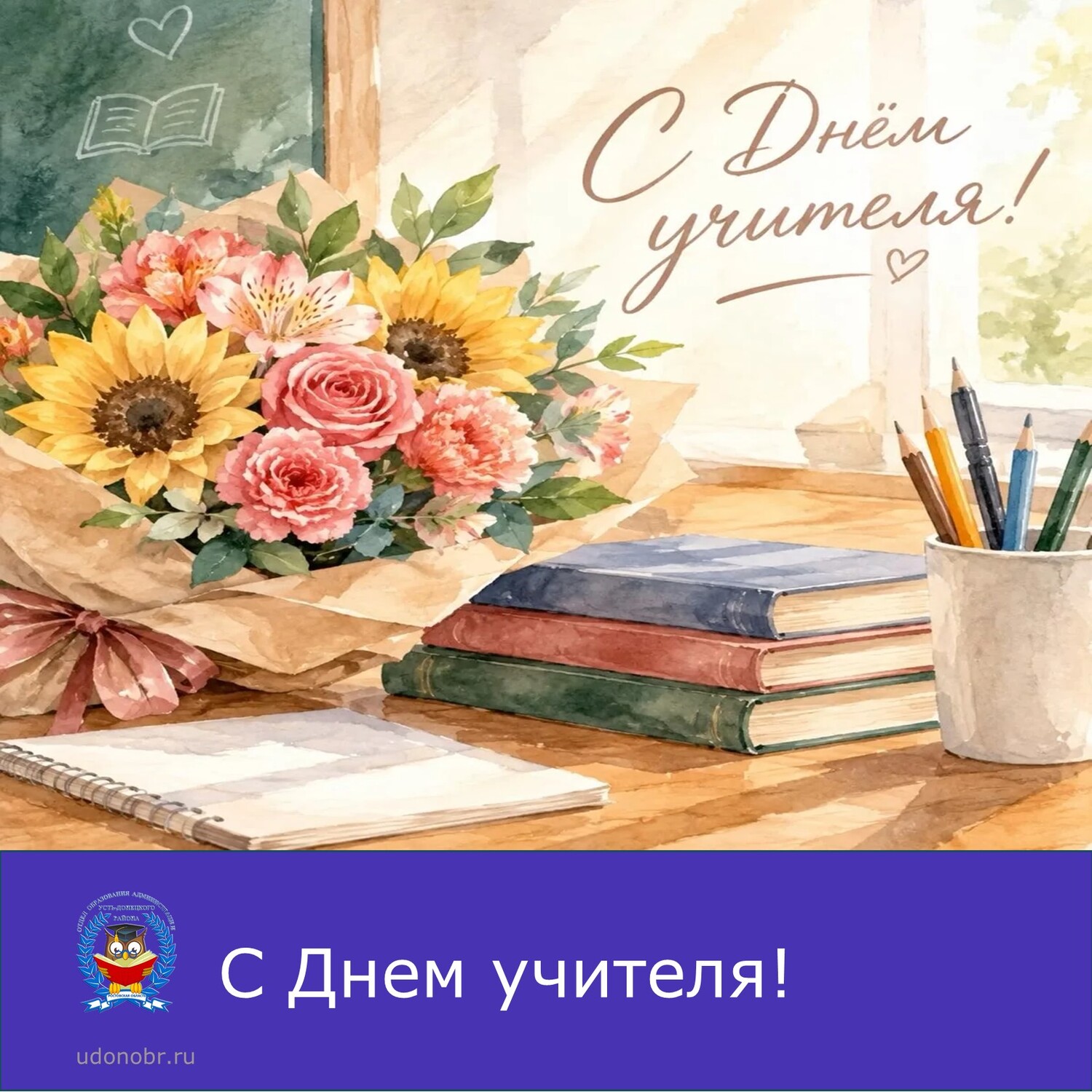С Днём учителя!
